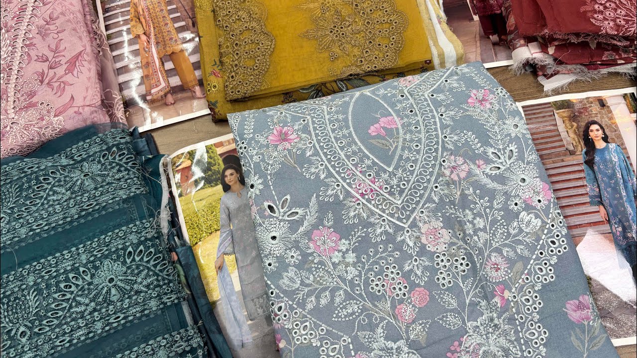 Afrozeh chikankari lawn 2025 