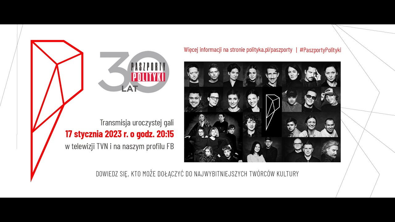 Gala nagr&oacute;d Paszporty POLITYKI 2022