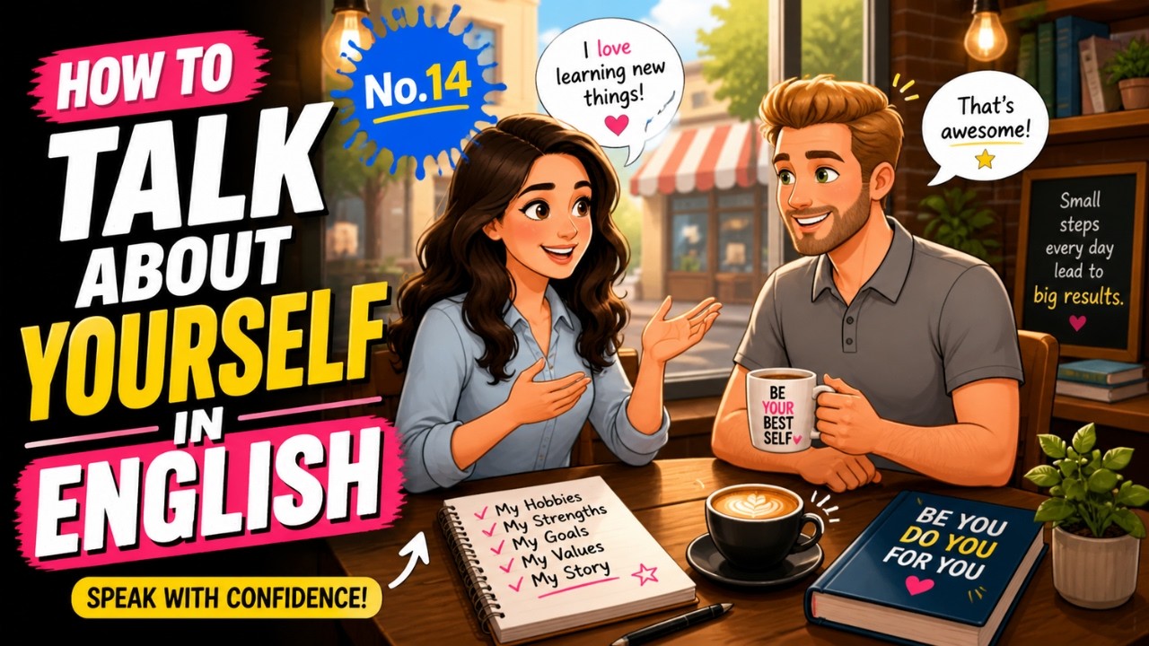 How to Talk About Yourself in English | Free Daily English