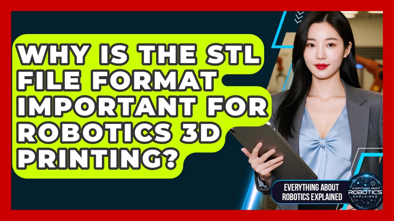 Why Is The STL File Format Important For Robotics 3D Printing? - Everything About Robotics Explained