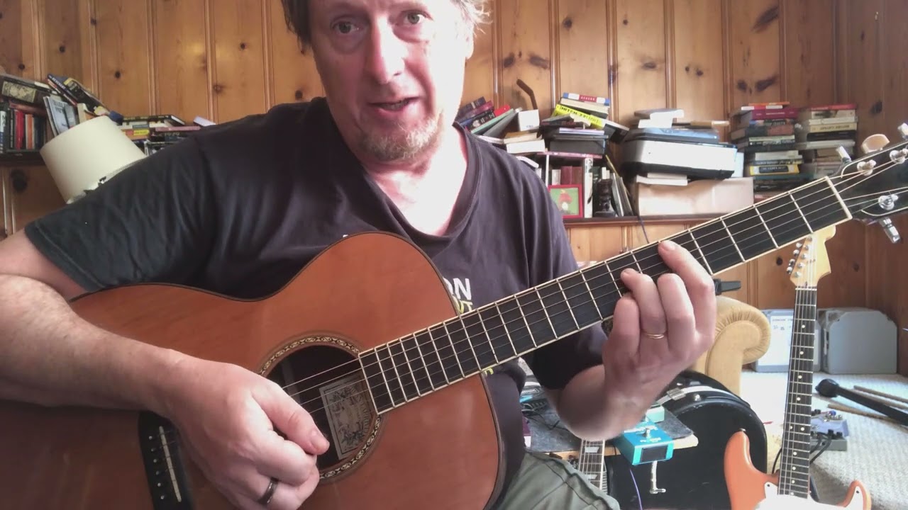 Nobody Knows You When You're Down and Out w/CAGED chords