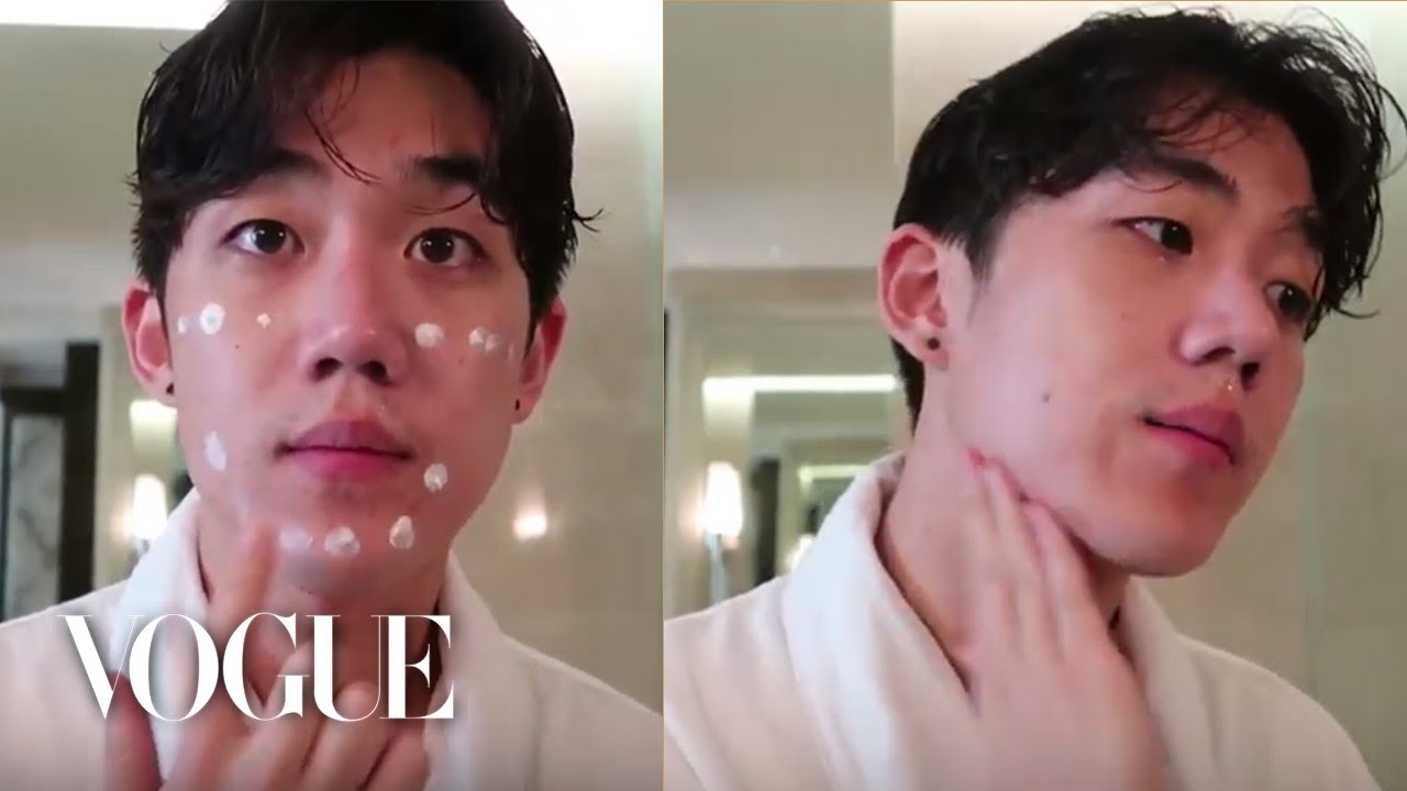 5 minute korean skincare routine |Korean men makeup | 아침 남자스킨케어 루틴
