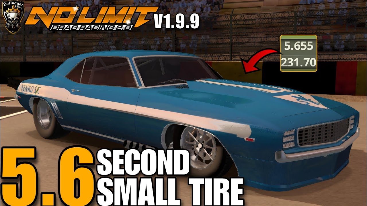 Chevy Camaro 69 Tuning 5.6 Second Small Tire 1/4 Mile Full system tune No Limit 1 V1.9.9