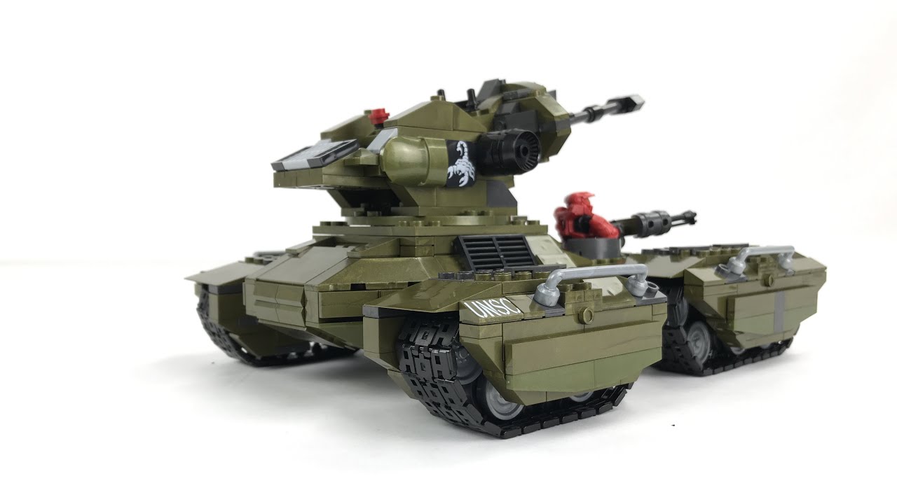ОБЗОР танка UNSC Scorpion из серии Halo Mega Construx Designer