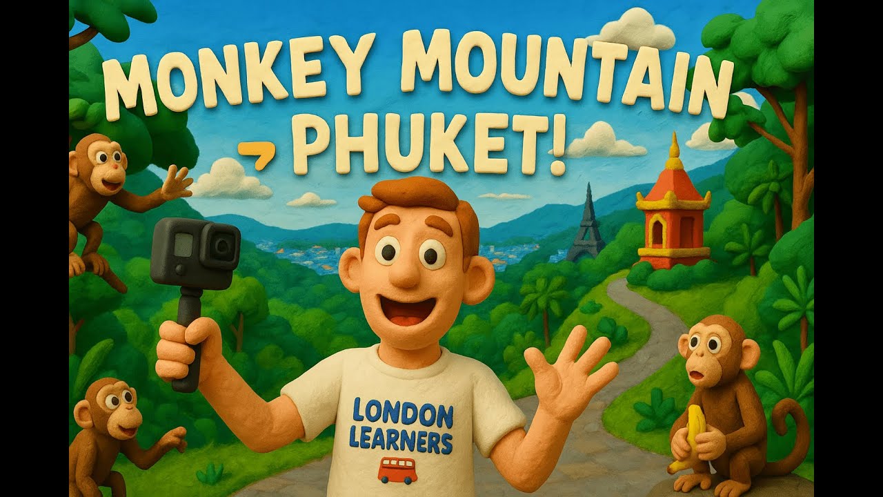London Learners to Monkey Mountain (Monkeys Everywhere!) in Phuket, Thailand in 2k.
