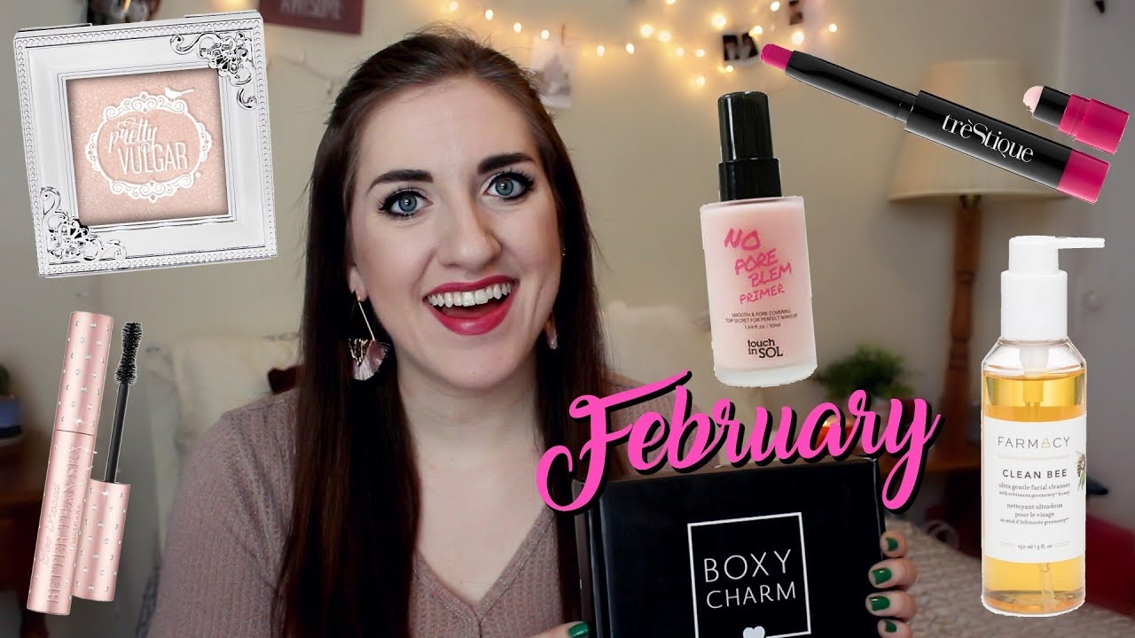 February Boxycharm Unboxing! (Too Faced, Touch in Sol, Pretty Vulgar & more)