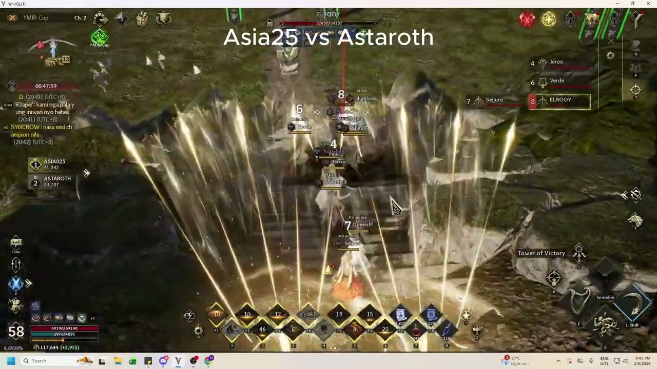 Asia25 vs Astaroth