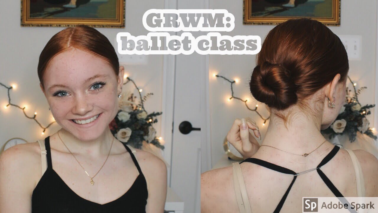How I Do My Hair + Makeup for Ballet Class