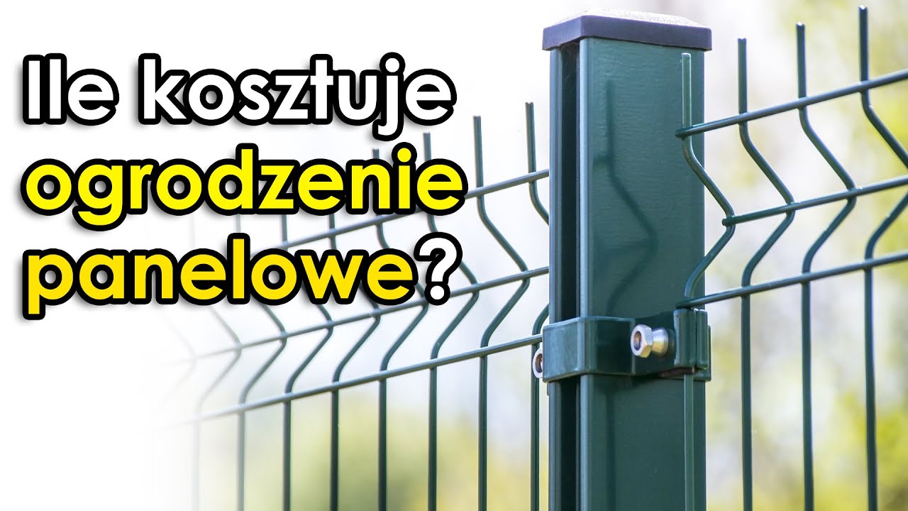 Kompletne ogrodzenie panelowe cena za mb (z podmur&oacute;wką i bez). Koszt montażu ogrodzenia panelowego