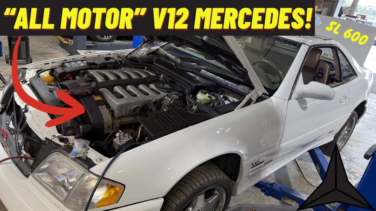 ALL MOTOR! Super Rare Mercedes Benz Sl600 V12! 