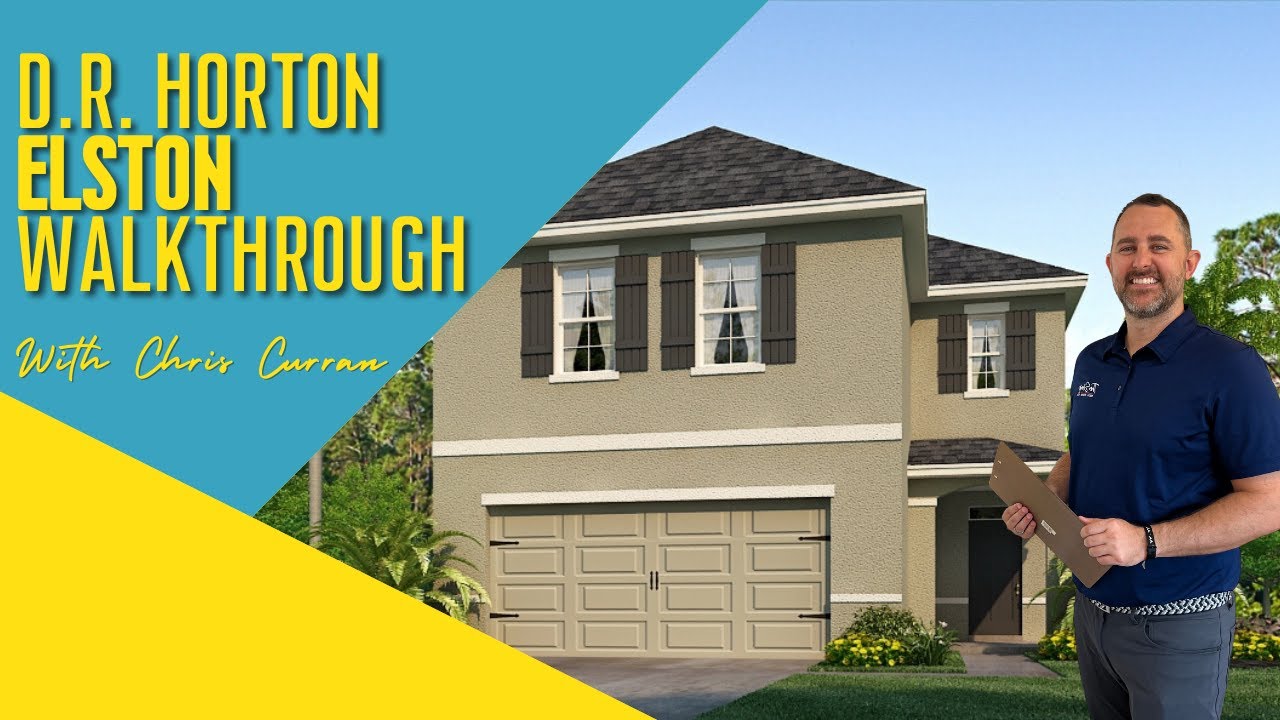[MODEL HOME] WALKTHROUGH: DR Horton - Elston- with Chris Curran