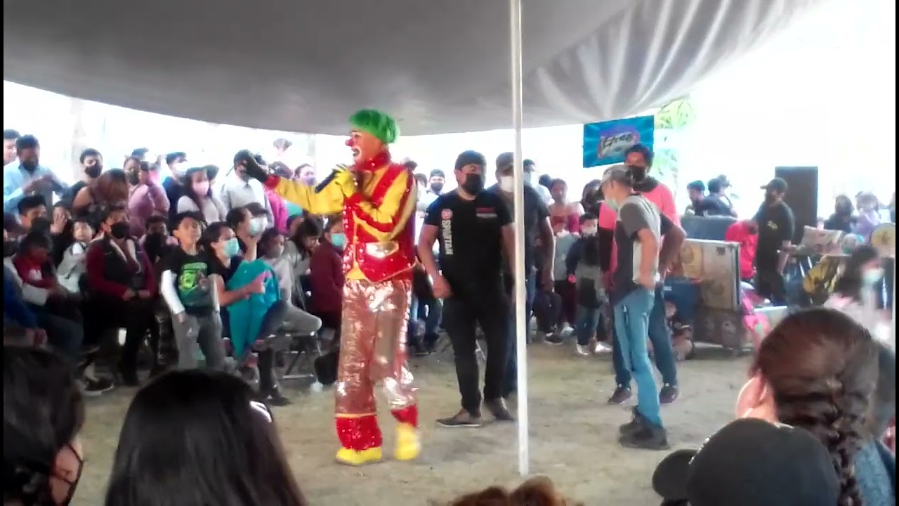 payaso Tripin en Cholula 30/01/22