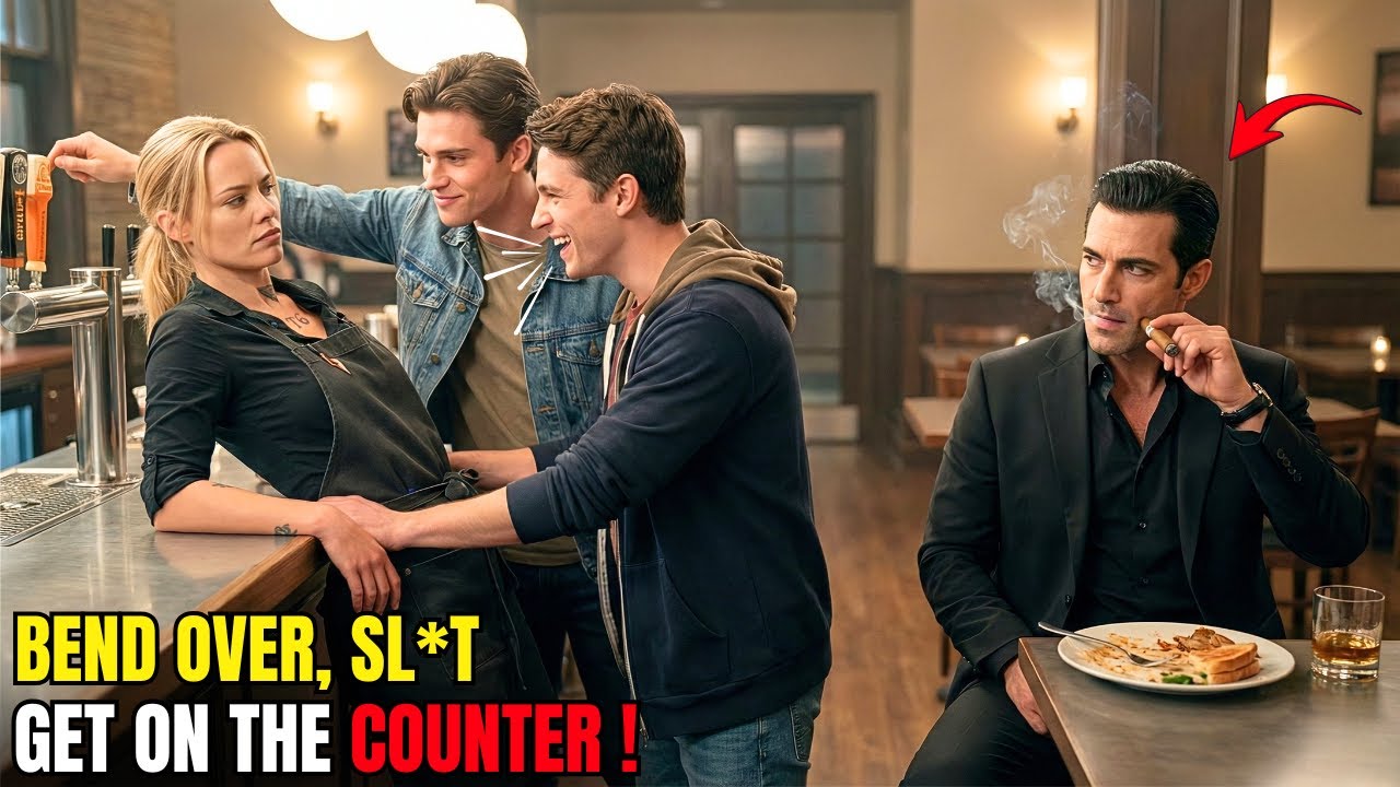 “Bend Over, Sl*t.” College Buddies Humiliated the Waitress — Not Knowing the Mafia Boss Was Watching