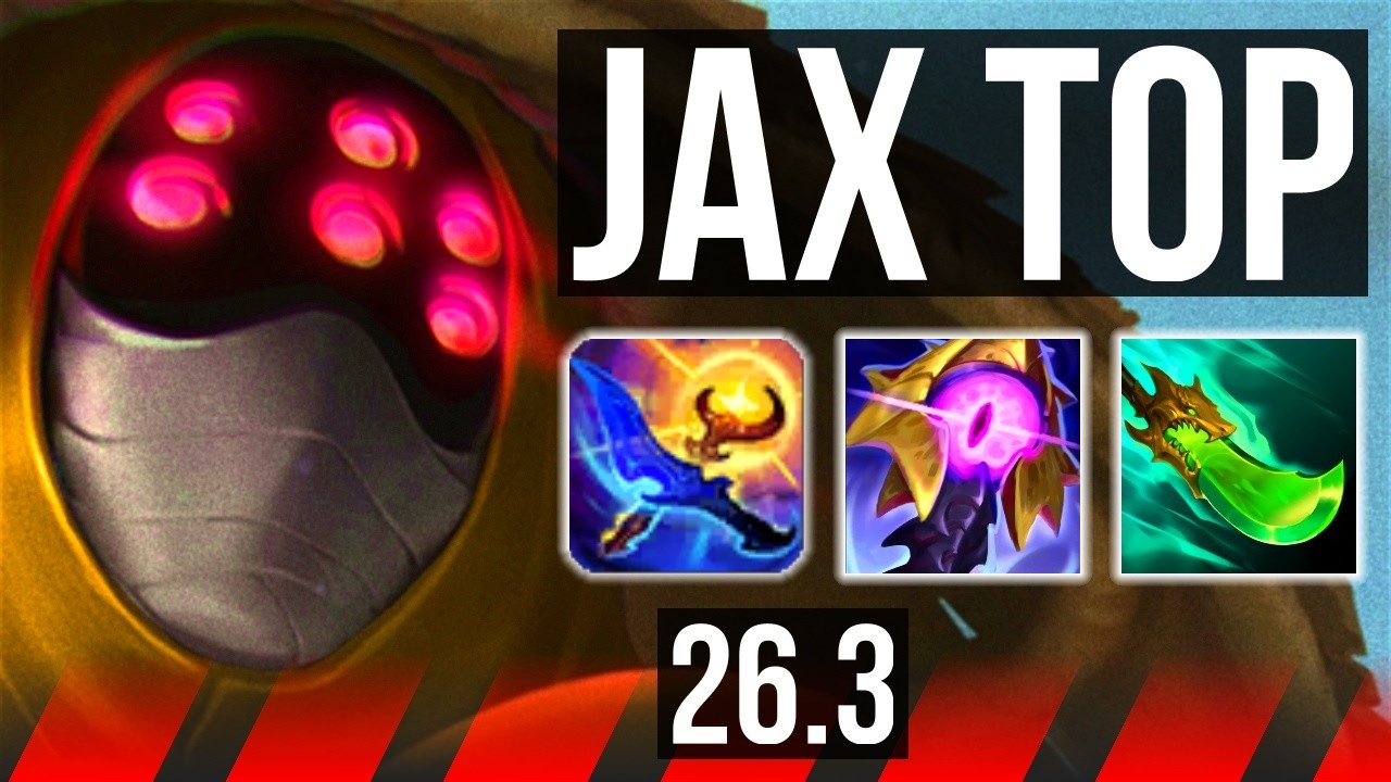 JAX vs MALPHITE (TOP) | Good KDA: 13/1/4 | KR Master | 26.3