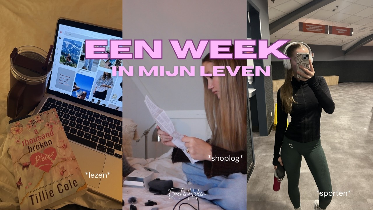 Week in mijn leven || Sporten, lezen, school en shoplogs
