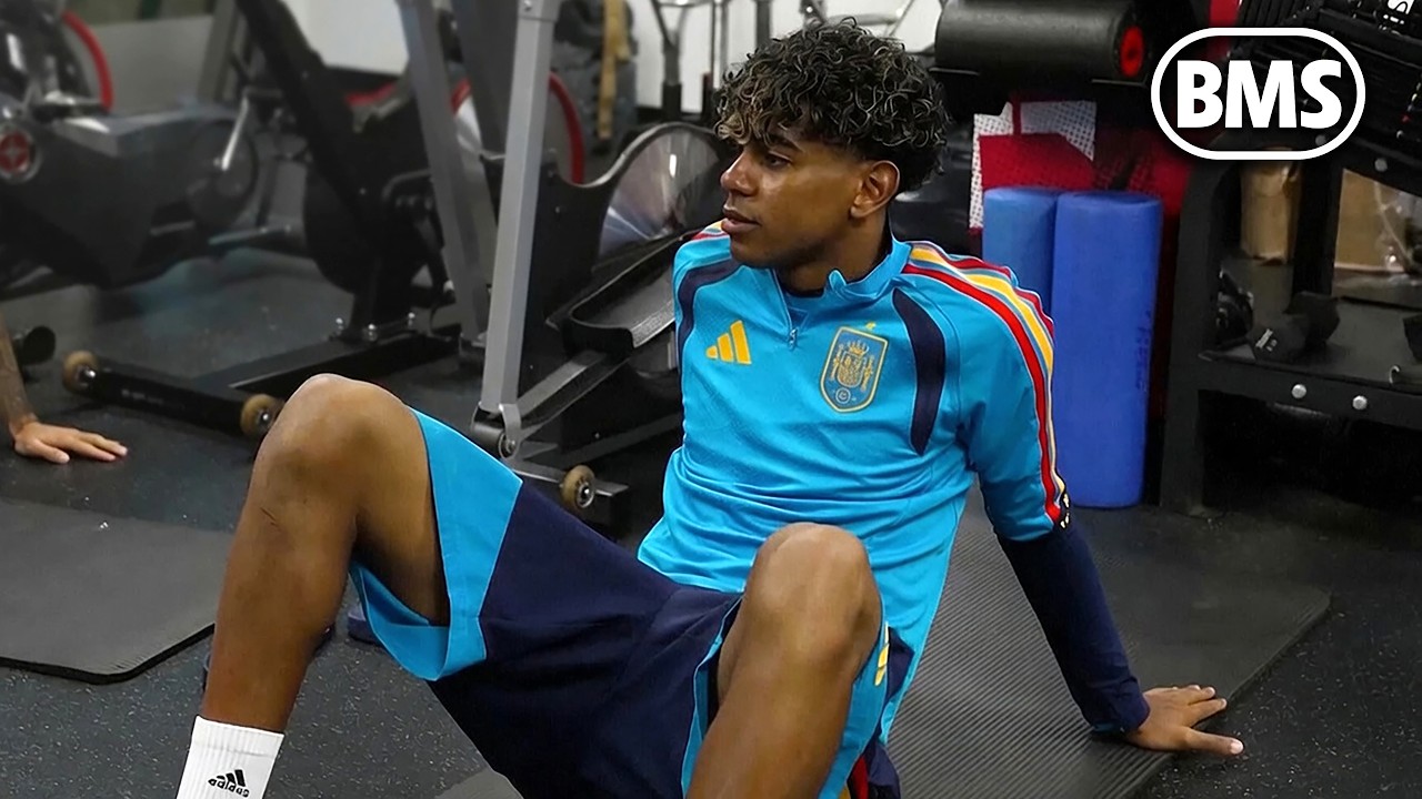 LAMINE YAMAL TRAINS INDOORS! 💪 Storm disrupts Spain before Argentina 🏆 2026 FIFA World Cup Final