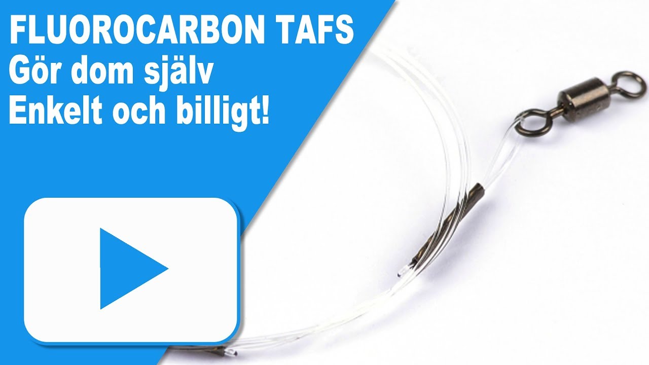 FLUORCARBON-TAFS TILL GÄDDA