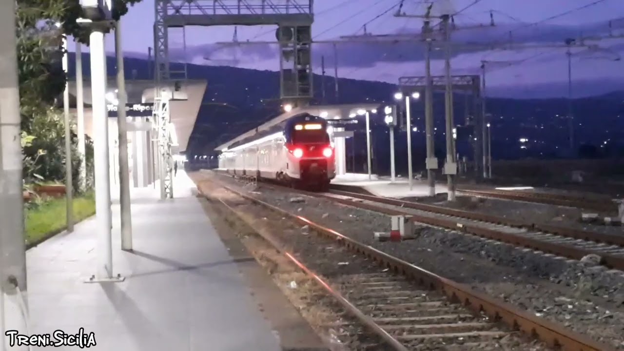 Transiti, arrivi e partenze alla stazione di Giarre-Riposto