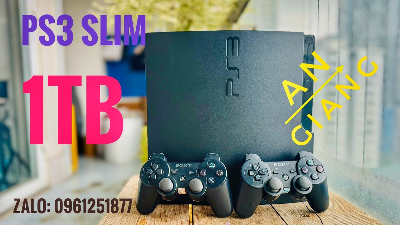 [PS3] PS3 SLIM h@ck ổ cứng 1TB tổng 55 games tha hồ chiến ship AN GIANG