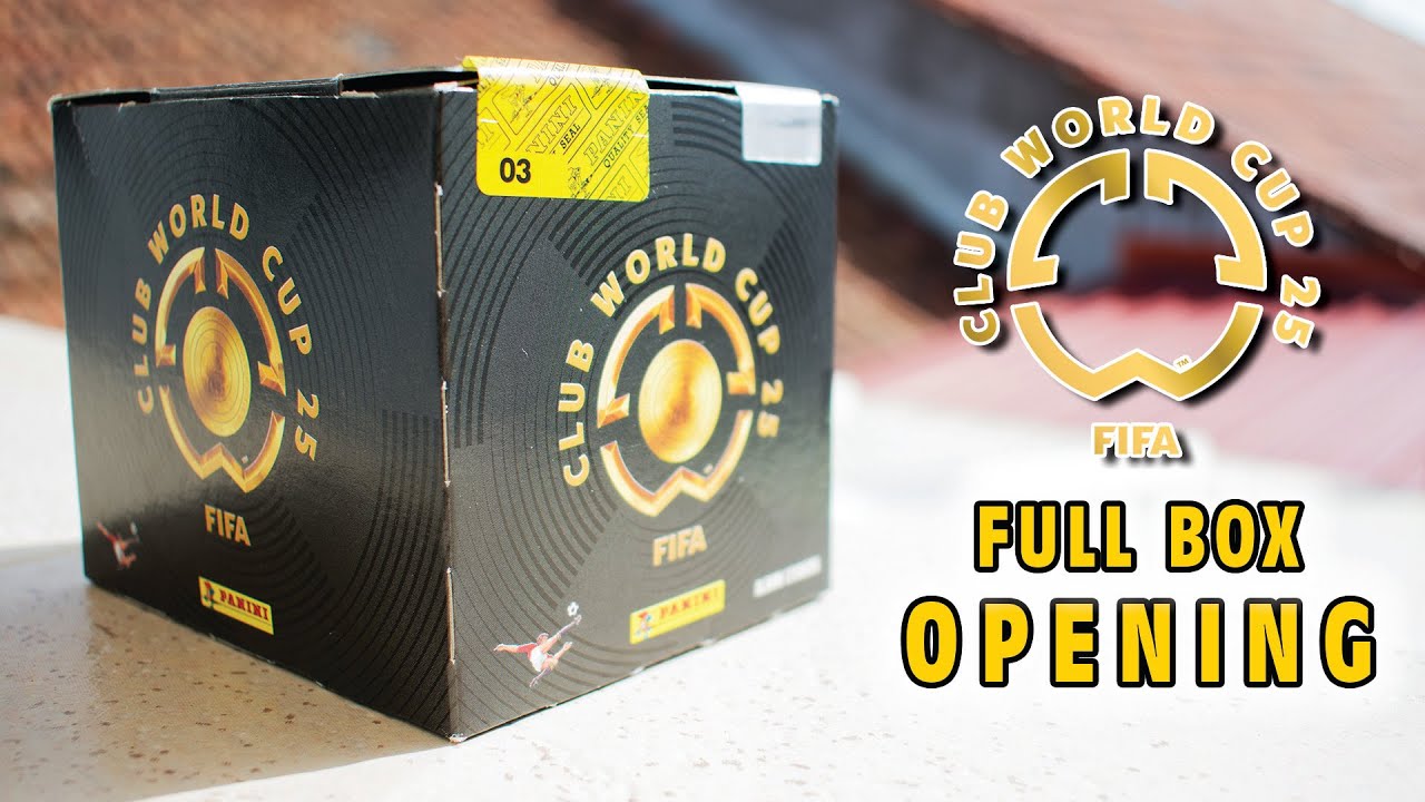 Panini FIFA CLUB WORLD CUP 2025 *FULL BOX OPENING!!*