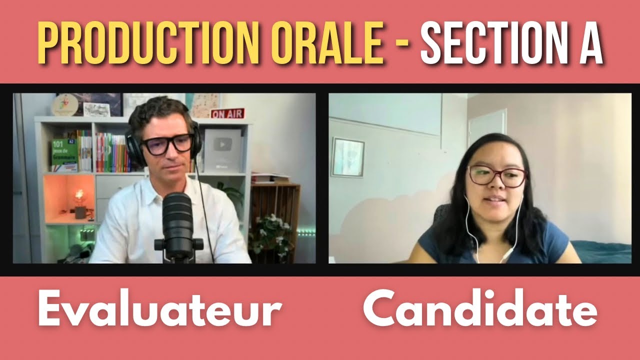 🇨🇦 TEF Canada 2025 - Expression orale - SECTION A 