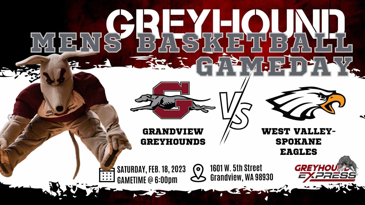 Boys Varsity Basketball | District Playoffs | Grandview Greyhounds Vs West Valley - Spokane Eagles