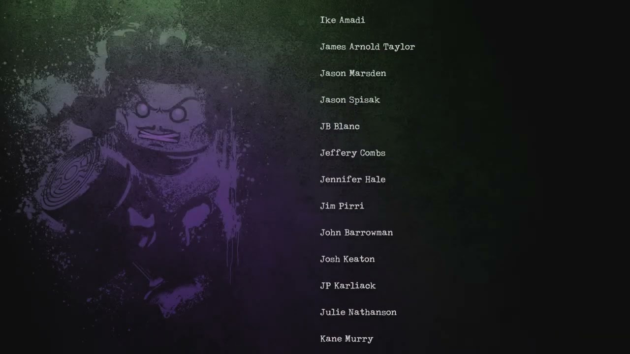 LEGO DC Super-Villains credits and main screen music