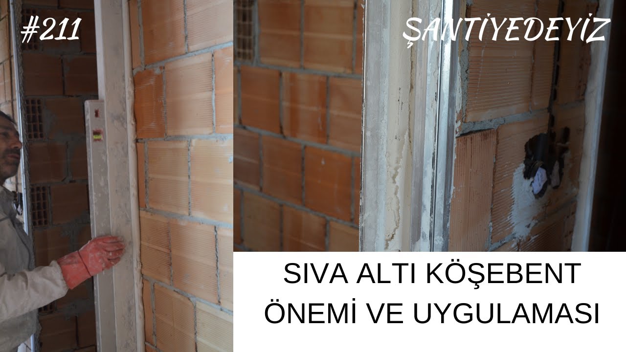#211  SIVA ALTI BAKLAVA DİLİMLİ KÖŞEBENTLERİ YERLEŞTİRİYORUZ/ KABA ALÇI/ ŞANTİYEDEYİZ