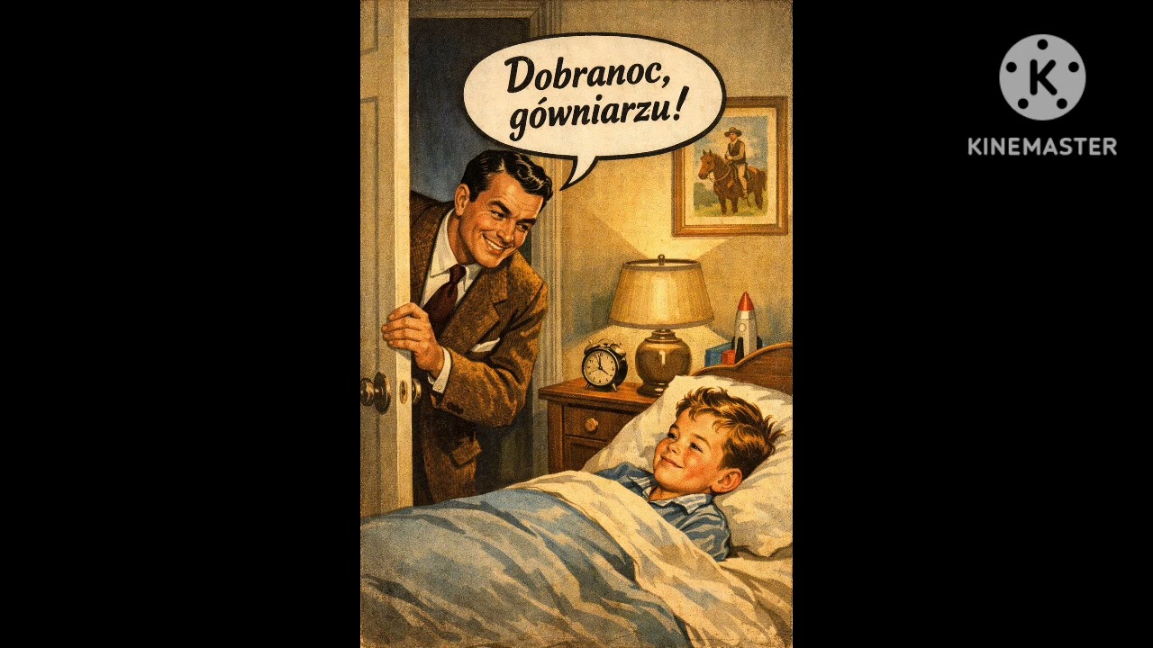 Dobranoc gówniarzu życzę ci czarno-białych snów (16+)