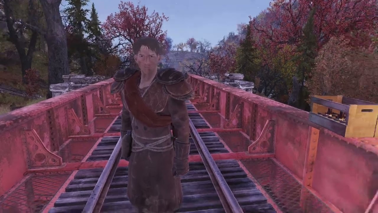 Gamescapes: Fallout 76 - Morgantown Trainyard to Charlestown Trainyard