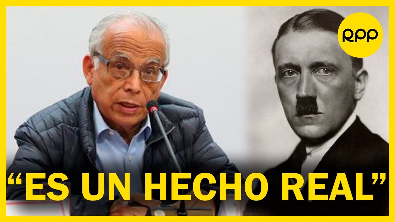 Aníbal Torres tras elogios a Hitler: 
