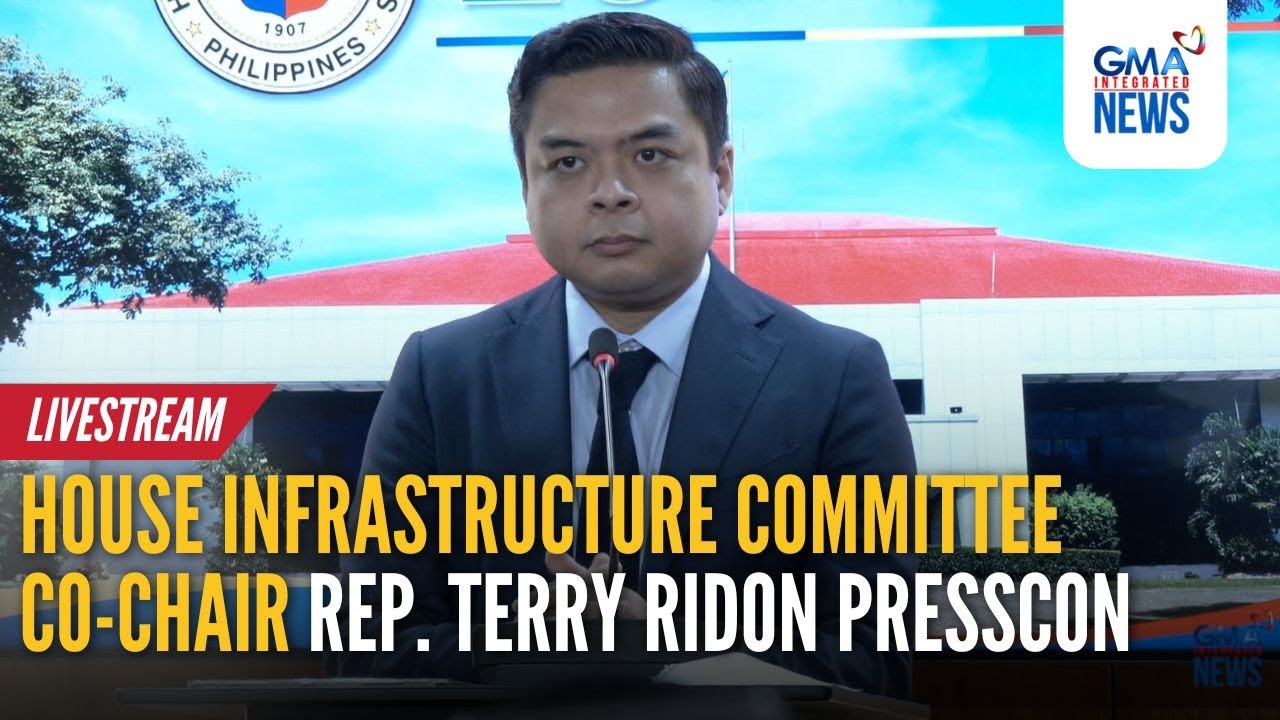 LIVE - Rep. Terry Ridon presscon (Sept. 24, 2025) - Replay | GMA Integrated News