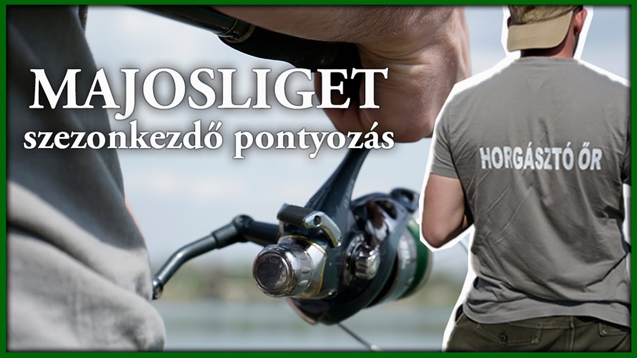 Szezonkezdő pontyozás 🎣 Majosliget 🏞️ Vizi Vitézek 🌊 1. rész