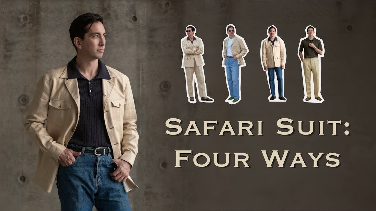 Wear it Like This: 4 Ways to Rock a Safari Suit