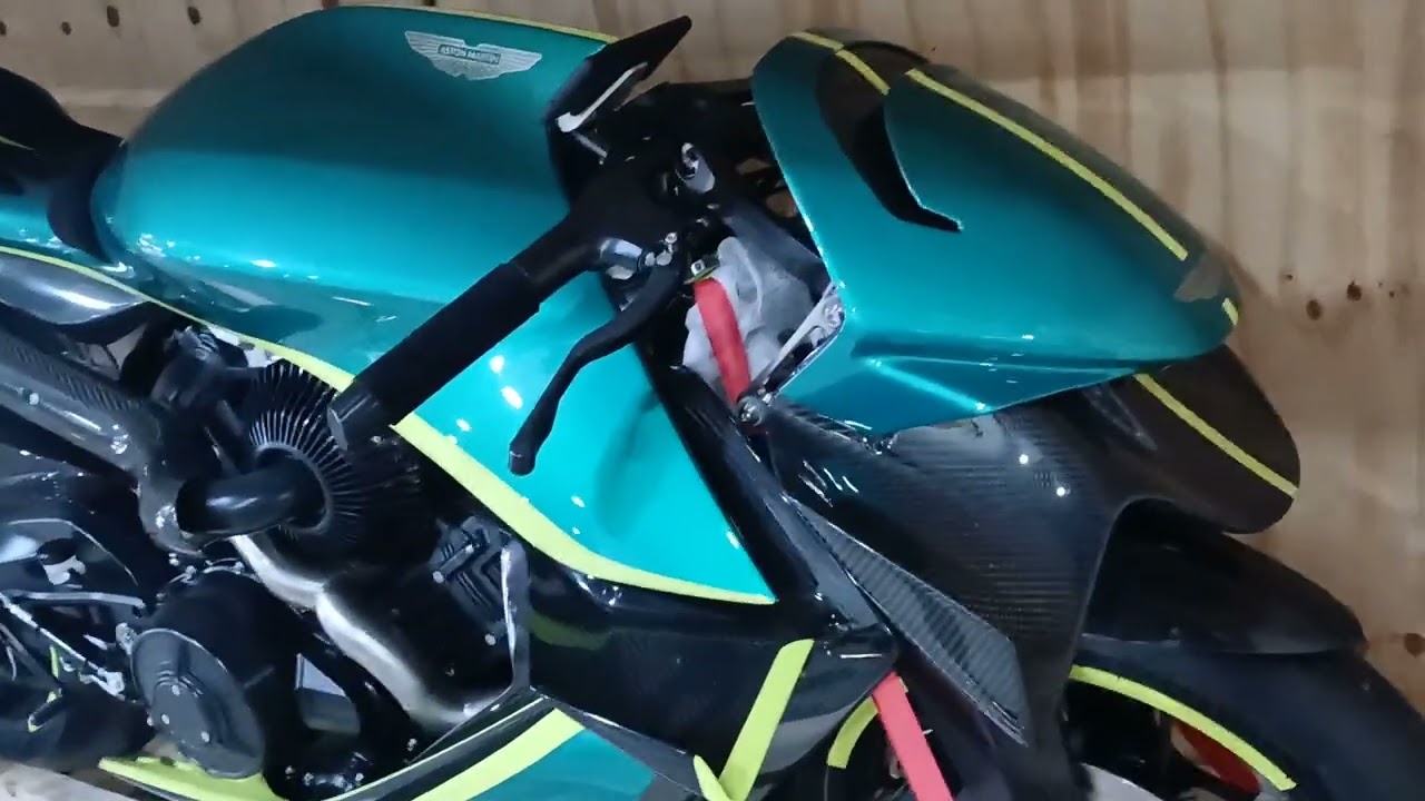 @christopherpearson1752 Occasional motorcycle series Aston Martin motorcycle AMB 001 Pro Track