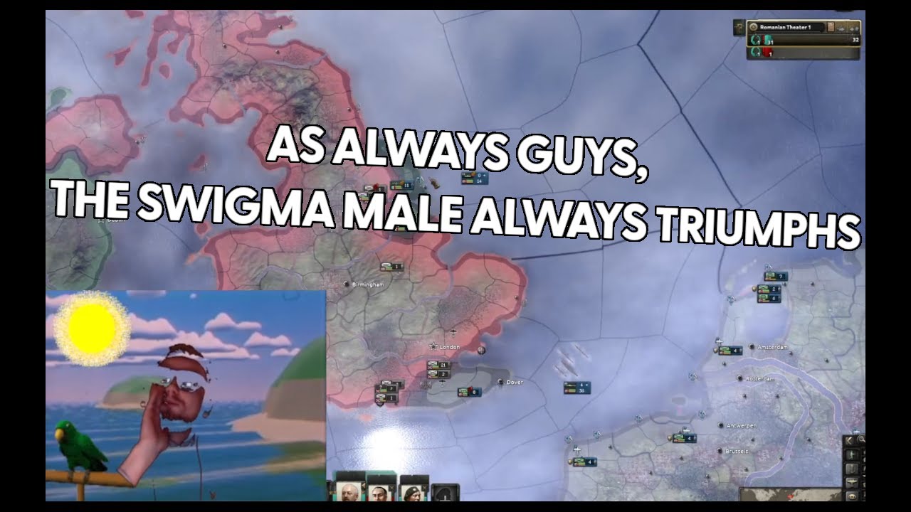 The Best of Swimmy POV: The Five Games Of Redemption - HOI4 Best Moments