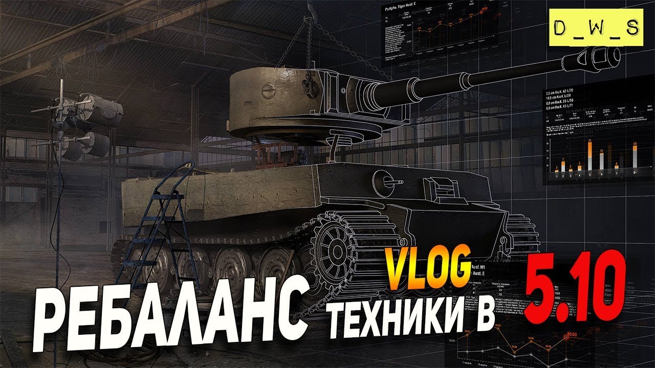 Ребаланс техники в патче 5.10 | D_W_S | Wot Blitz