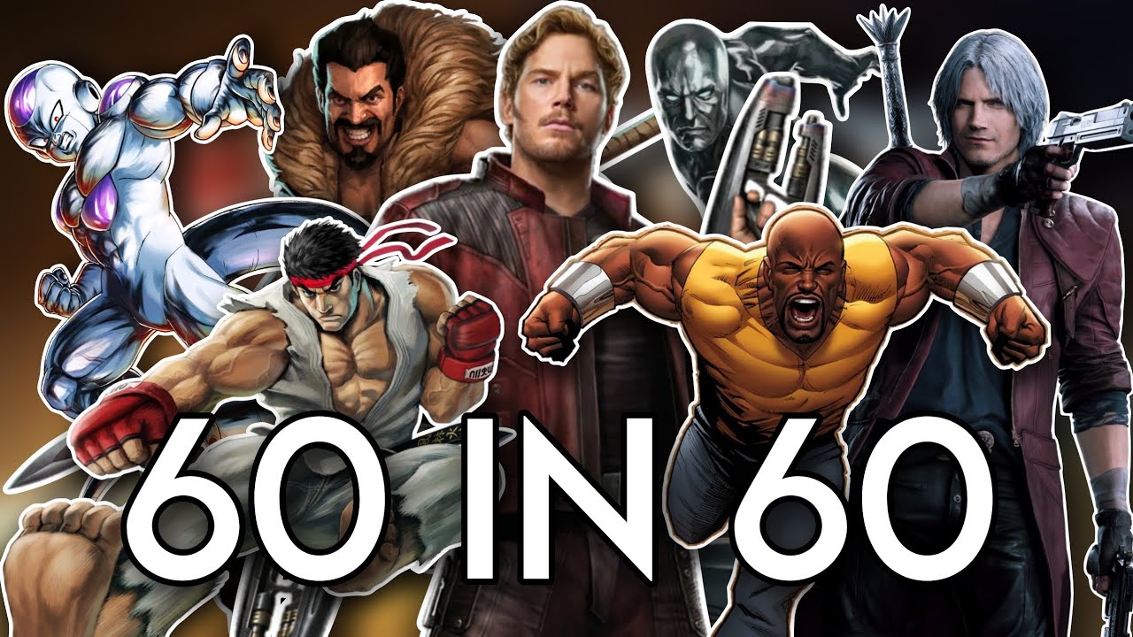 60 Infinite Lives characters in 60 seconds