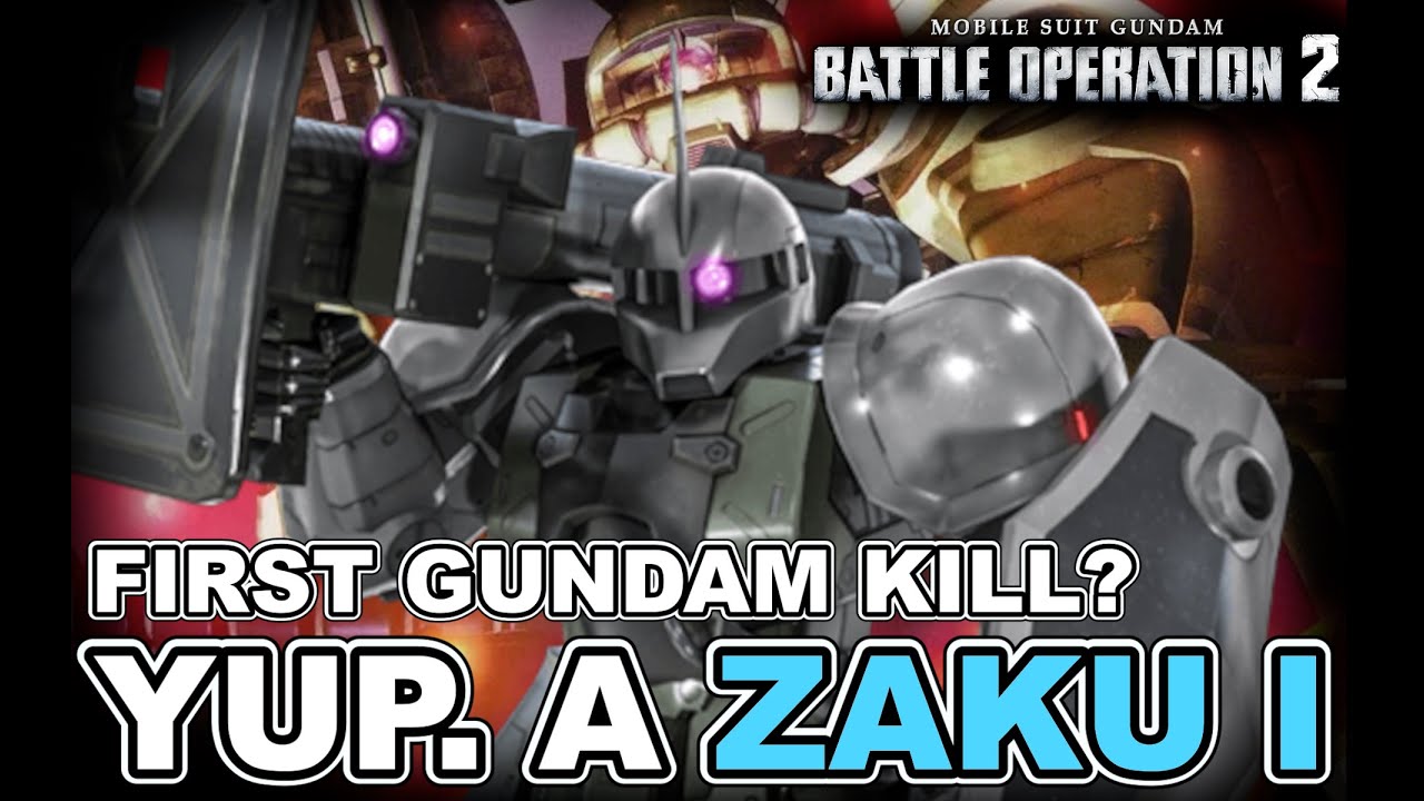 The LEGENDARY ZAKU I who did what the ZEONG COULDN'T! - Zaku I (GS) -  Rigil A. [Vtuber][GBO2]