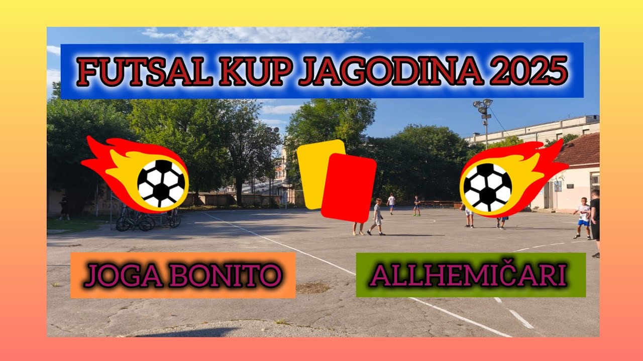 JOGA BONITO-ALLHEMIČARI 9-0(5-0) U13 FUTSAL KUP JAGODINA 2025