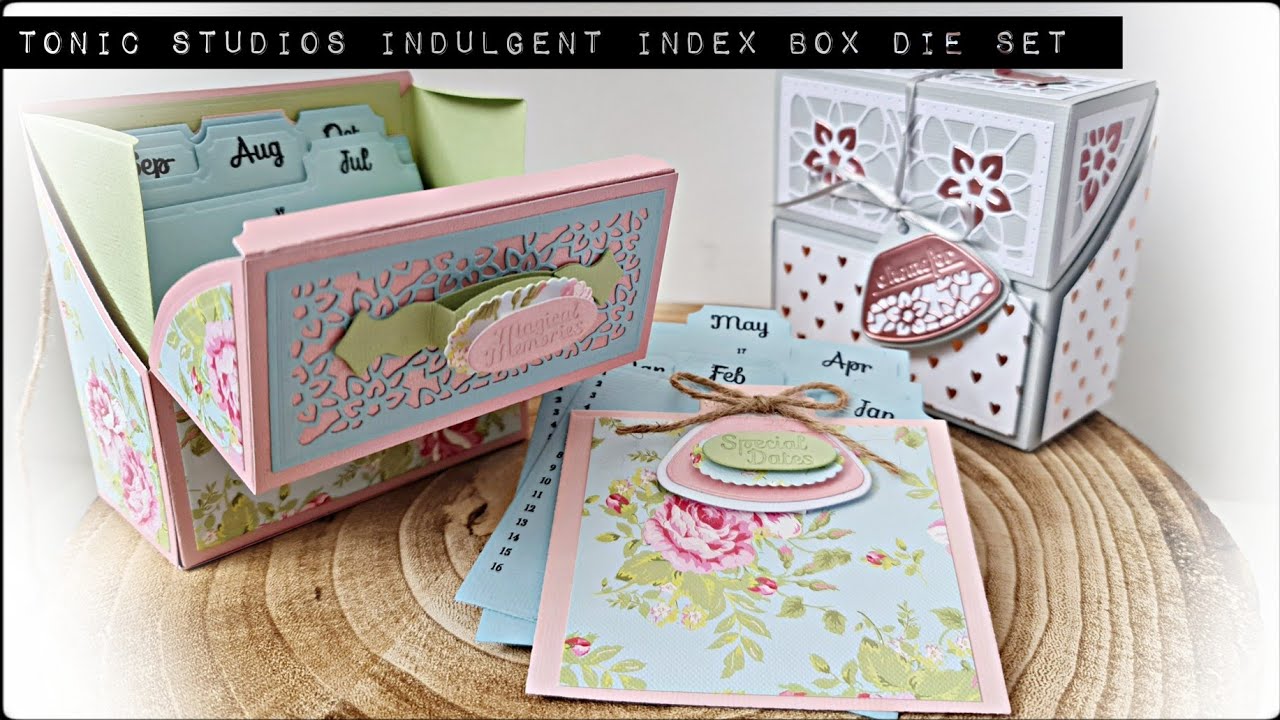 Indulgent Index Box Die Set | Tonic Studios Showcase
