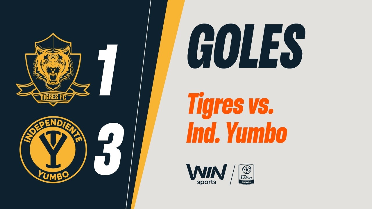 Tigres vs. Independiente Yumbo (goles) | Torneo BetPlay Dimayor 2026-1 | Fecha 5