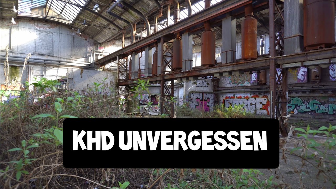 Verlassene Deutz Werke | Altes Motorenwerk Lost Place in Köln | Lost Place Urbex KHD Hallen | 4k