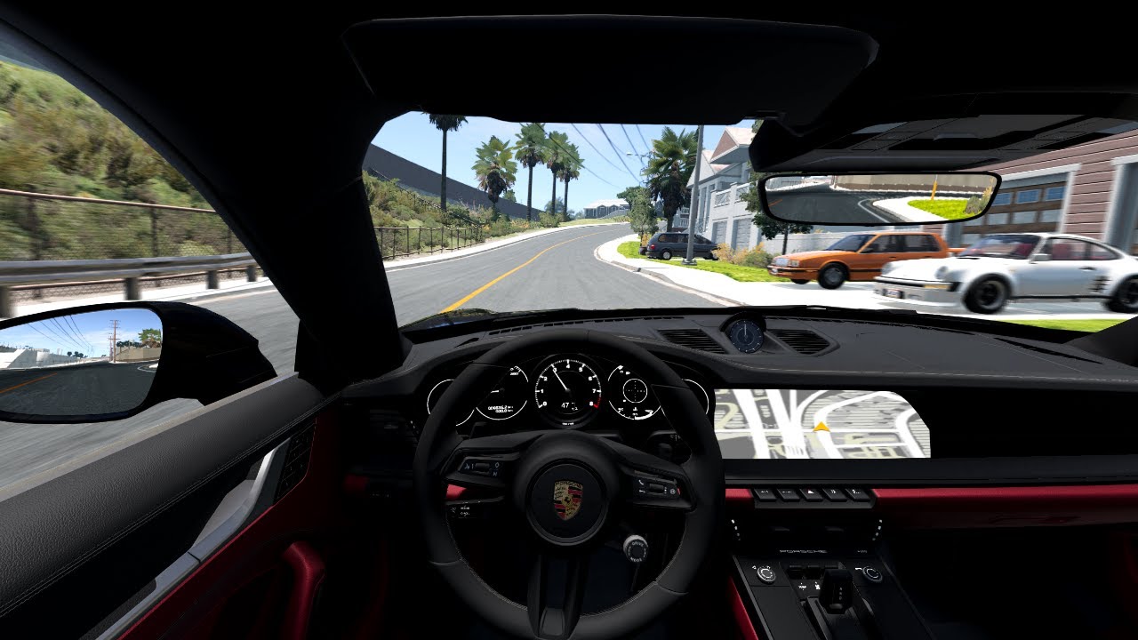 BeamNG Drive - Porsche 911 Carrera 4 GTS (Normal Driving)