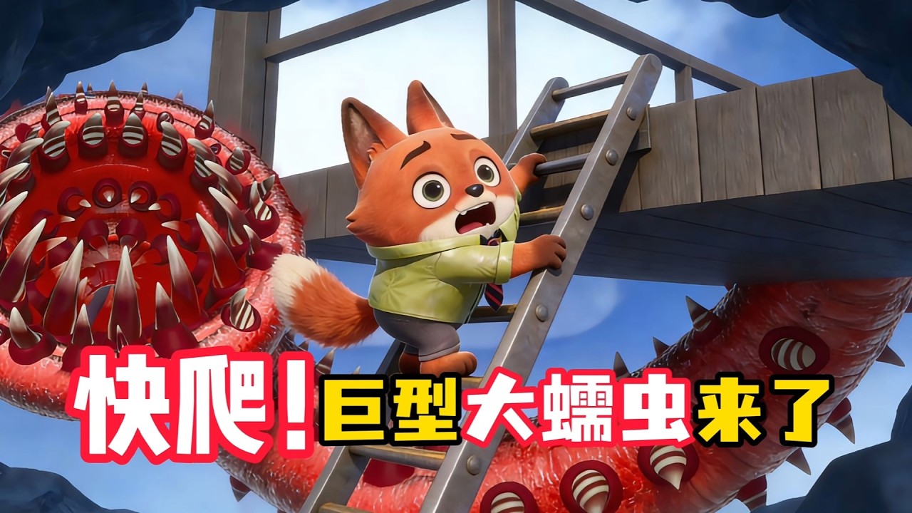 快爬 巨型大蠕虫来了！！