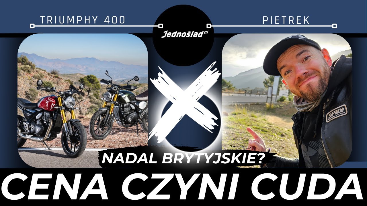 Ciebie też zaskoczą. Triumph Speed 400 oraz Scrambler X 400