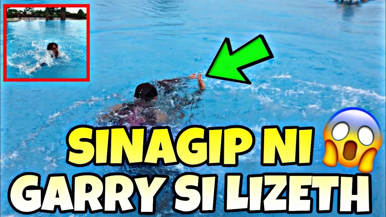 NALULUNOD SI LIZETH SA POOL ! (TARANTA NA AKO!?