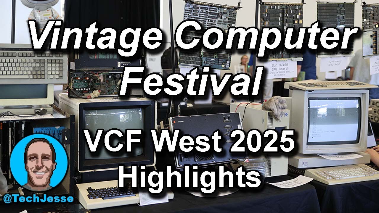 My First Vintage Computer Festival - VCF West Highlights