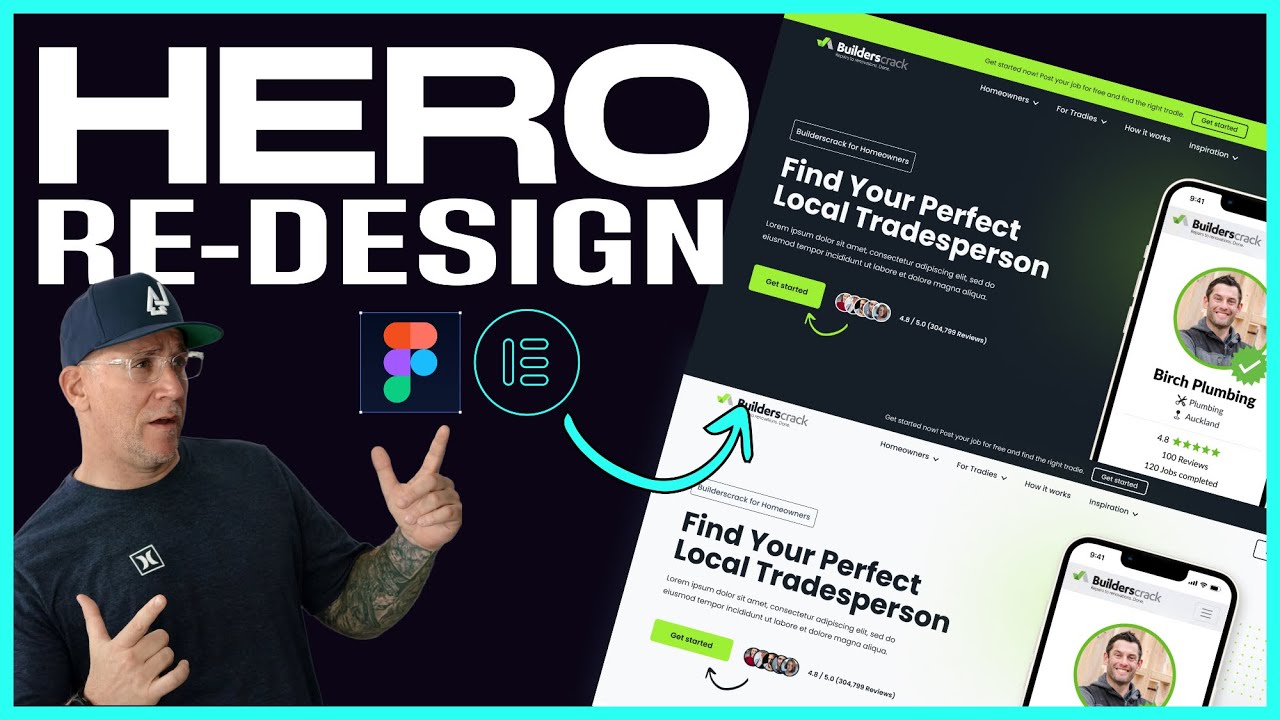 Редизайн баннеров Hero в Figma и Elementor (полное подробное руководство 2025)