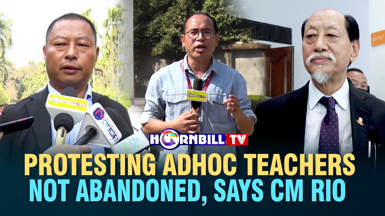 PROTESTING ADHOC TEACHERS NOT ABANDONED, SAYS CM RIO